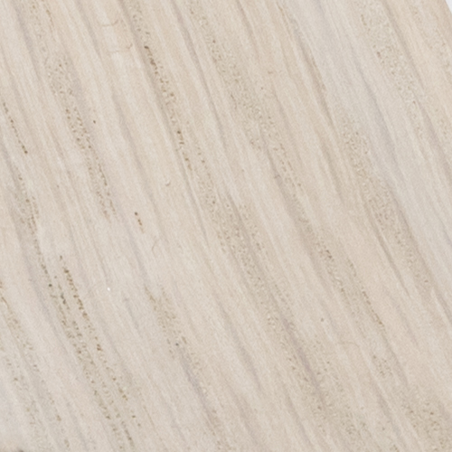 Close-up of a beige marble surface with subtle linear patterns running diagonally, creating a textured appearance reminiscent of the organic flow found in a circle frame.