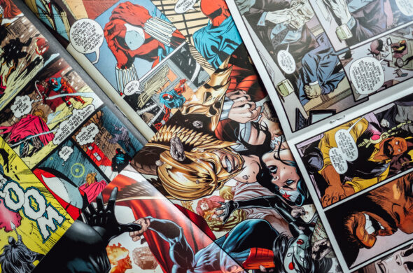 How to frame a comic book