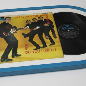 Gerry and the Pacemakers framed vinyl record and album cover titled "How Do You Like It?.