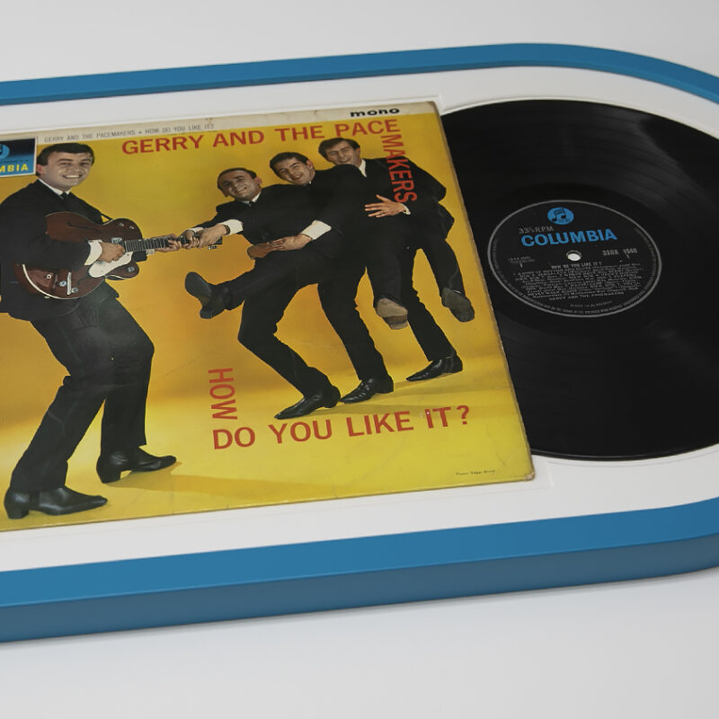 Gerry and the Pacemakers framed vinyl record and album cover titled "How Do You Like It?.