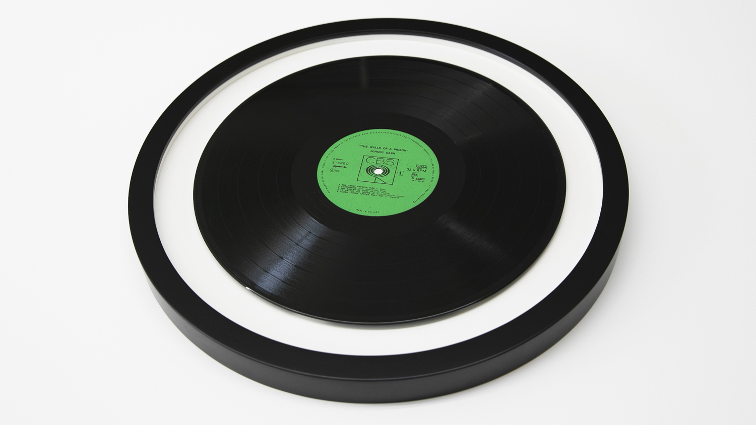 Circular Frame with Shadow Float and Spacer Ring