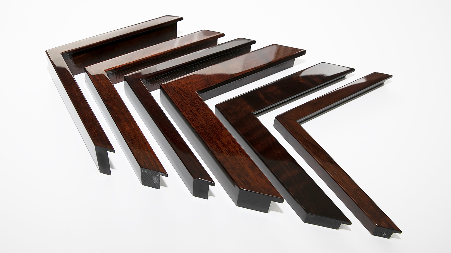 Solid American Polished Mahogany Walnut