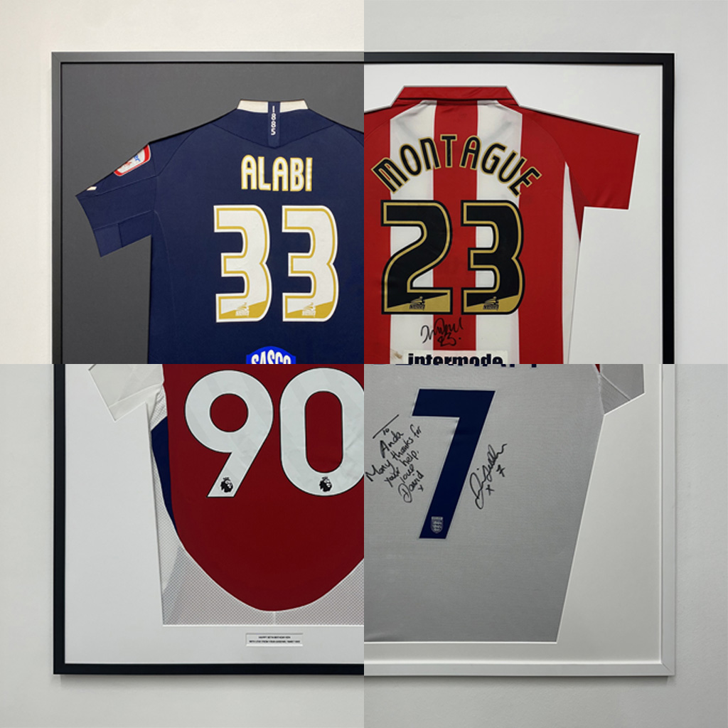 Football Shirt Frames