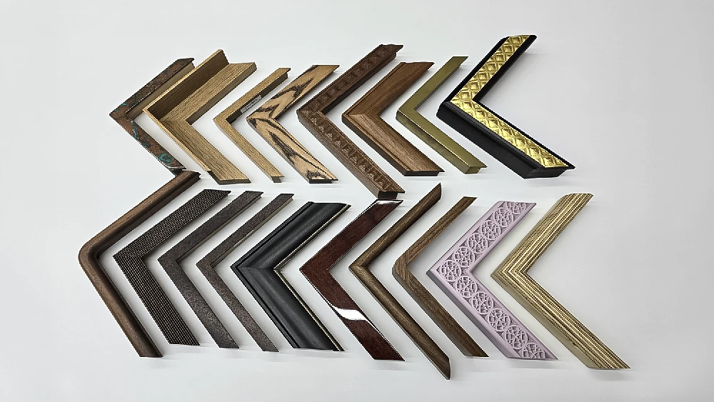 A selection of hand-finished picture frames