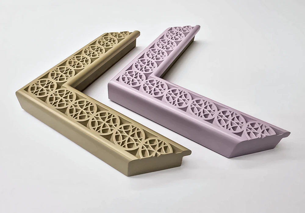 CUSTOM CARVED FRAMES WITH COLOUR 