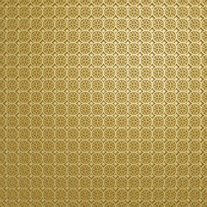a gold mosaic with circular geometric patterns gold picture framing