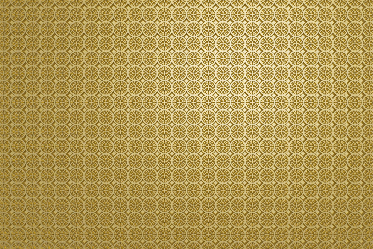 a gold mosaic with circular geometric patterns gold picture framing