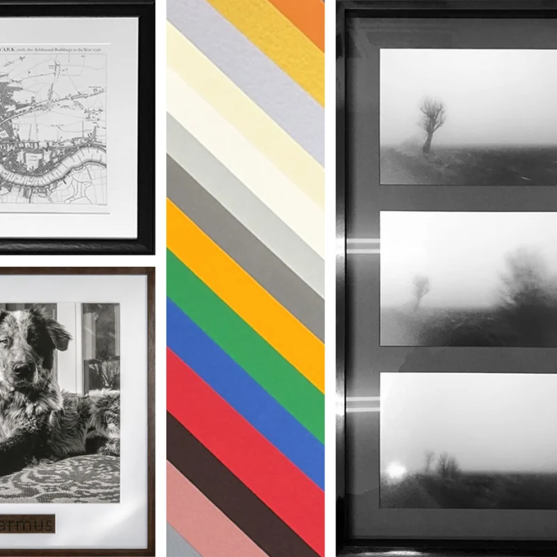 How do I choose the correct window mount size for my artwork?